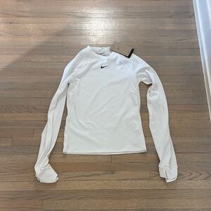 Nike Women's Classic White Long Sleeve Tee